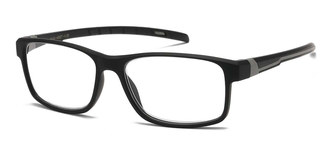 Chic Square Reading Glasses R464-ASST