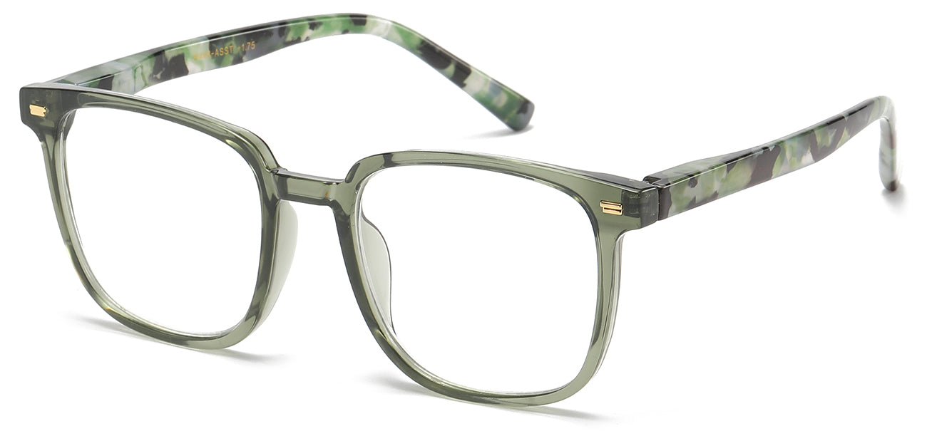 Chic Color-Accented Reading Glasses R468