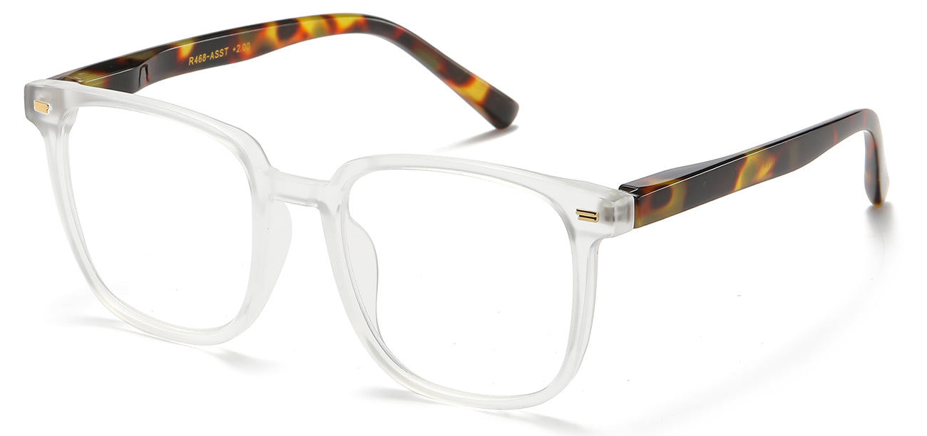 Chic Color-Accented Reading Glasses R468