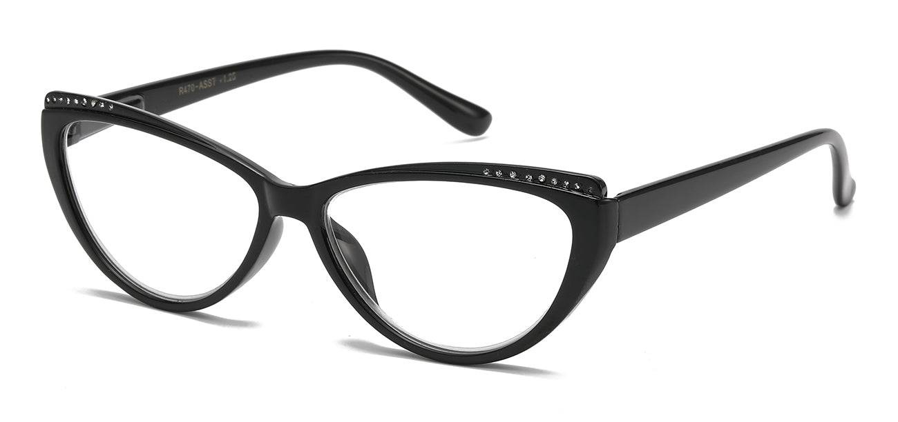 Chic Cateye Reading Glasses R470-ASST