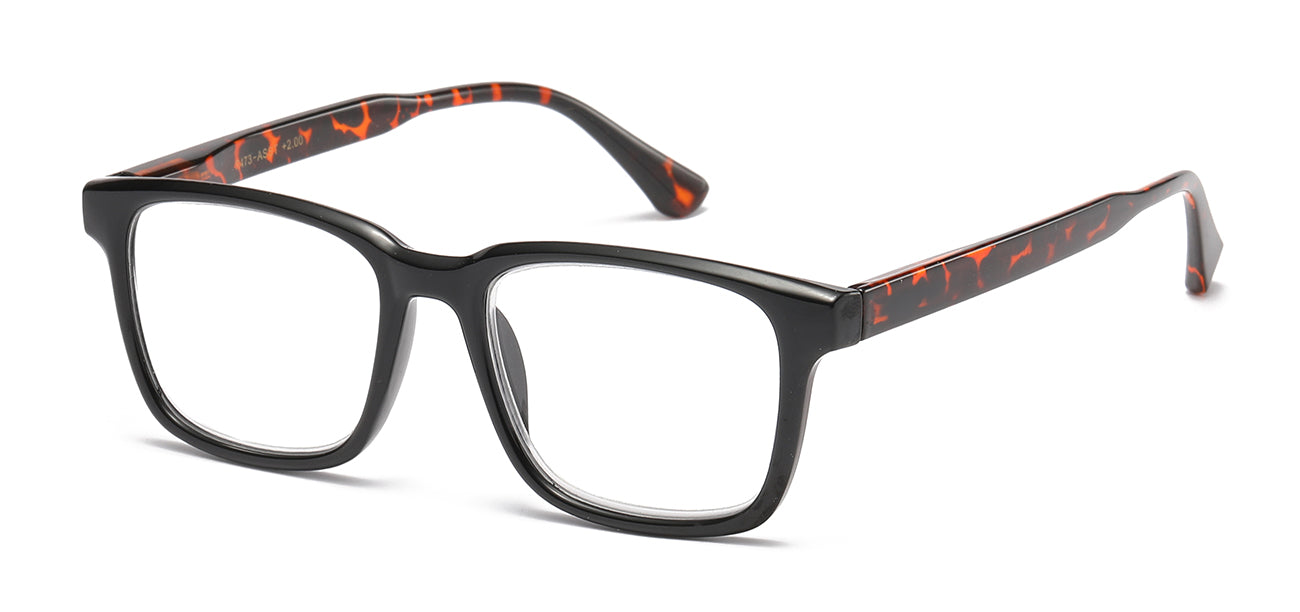 Chic Square Reading Glasses R473-ASST