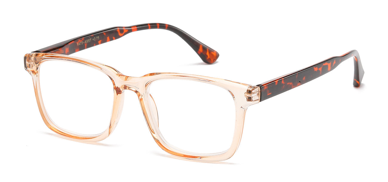 Chic Square Reading Glasses R473-ASST