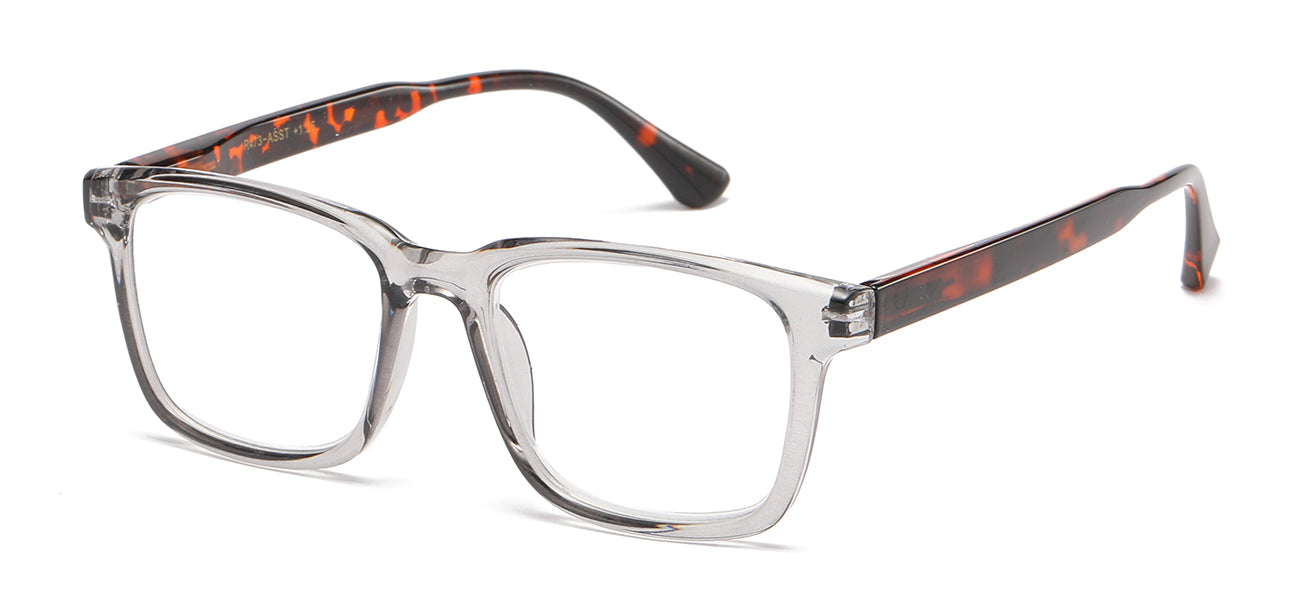 Chic Square Reading Glasses R473-ASST