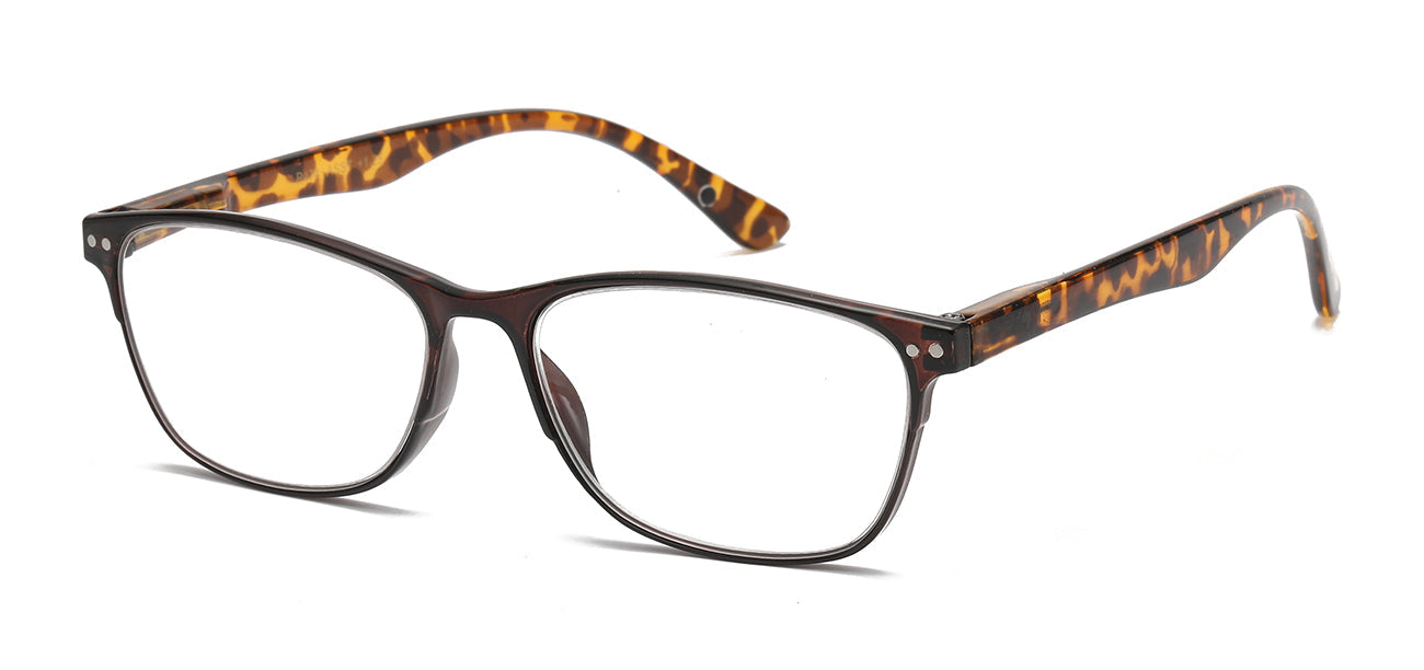 Chic Square Polymer Reading Glasses