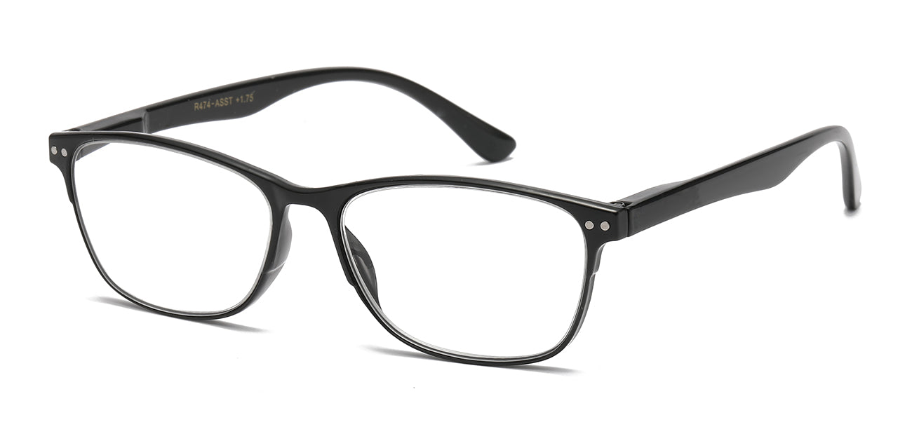 Chic Square Polymer Reading Glasses