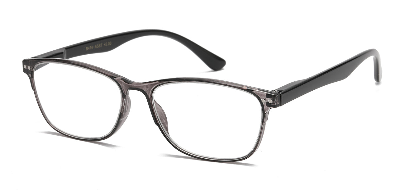 Chic Square Polymer Reading Glasses