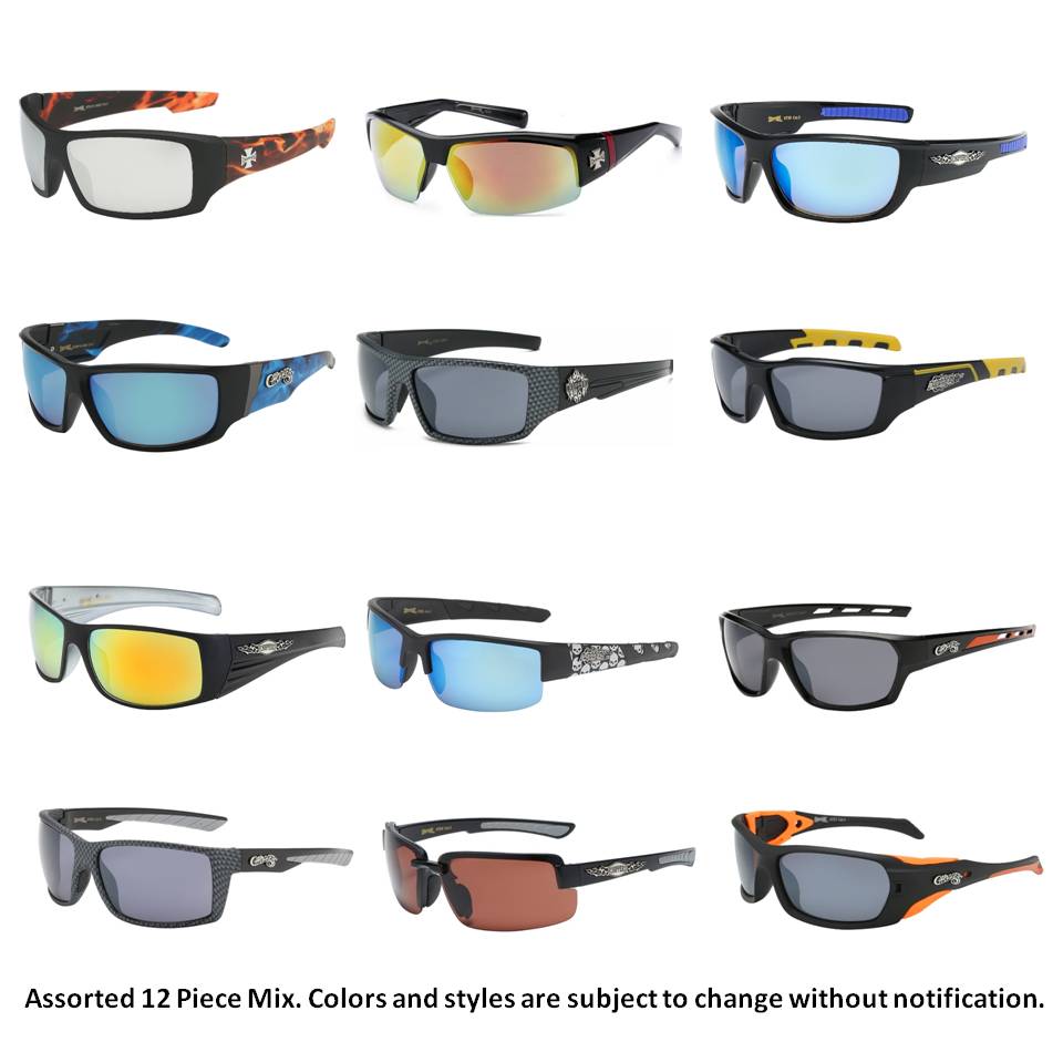 Choppers Sunglasses - 36 Pieces Assortment