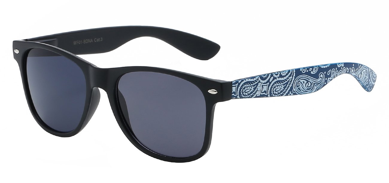 RETRO REWIND BANDANA PRINT SUNGLASSES