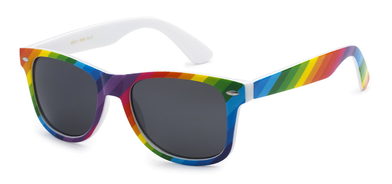 RETRO REWIND WF01-RNB RAINBOW SUNGLASSES