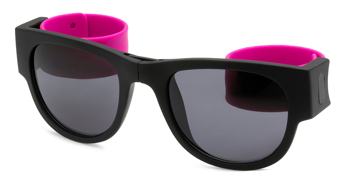 SLAP BRACELET NOVELTY FOLDING UNISEX SUNGLASSES