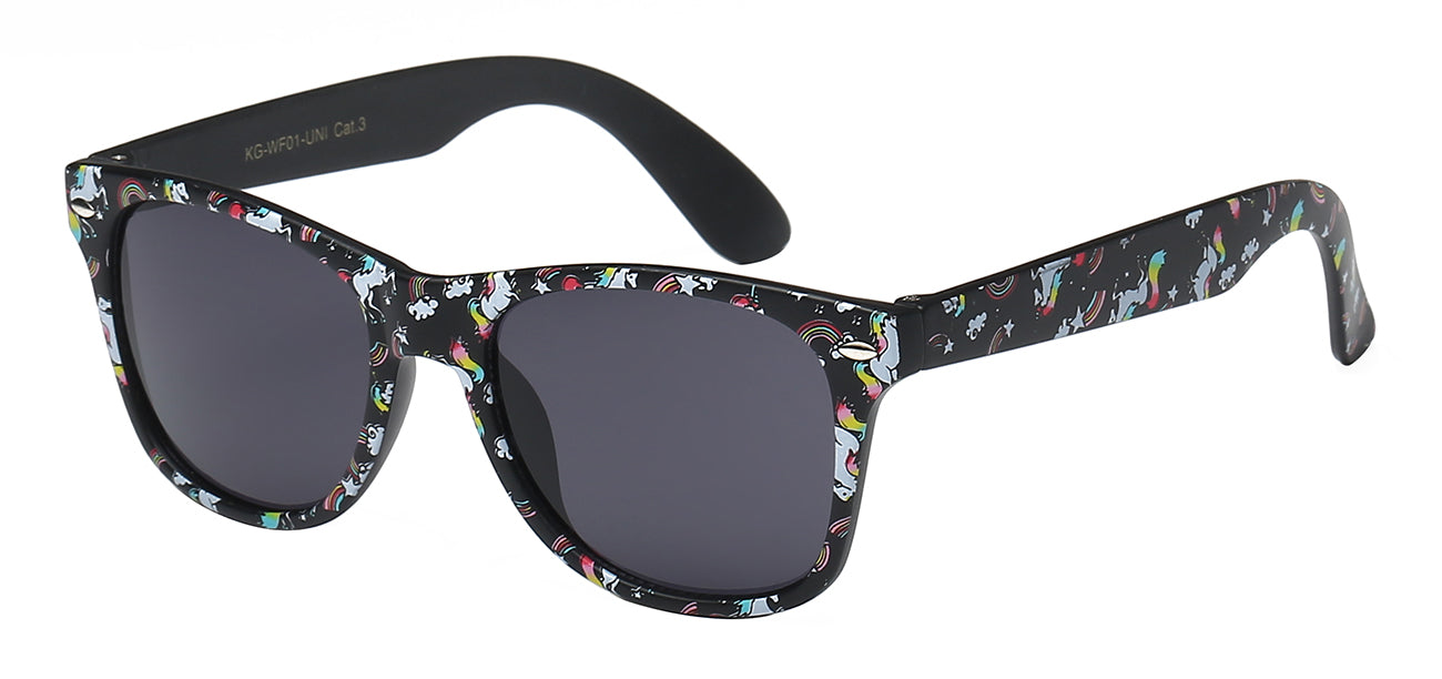 Unicorn Pony Print Kids / Juniors Sunglasses