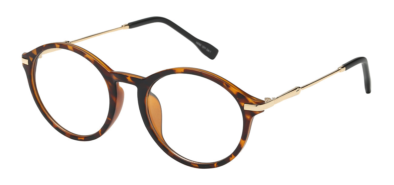 NERD EYEWEAR NERD-1211 TRENDING RETRO ROUND HYBRID GLASSES