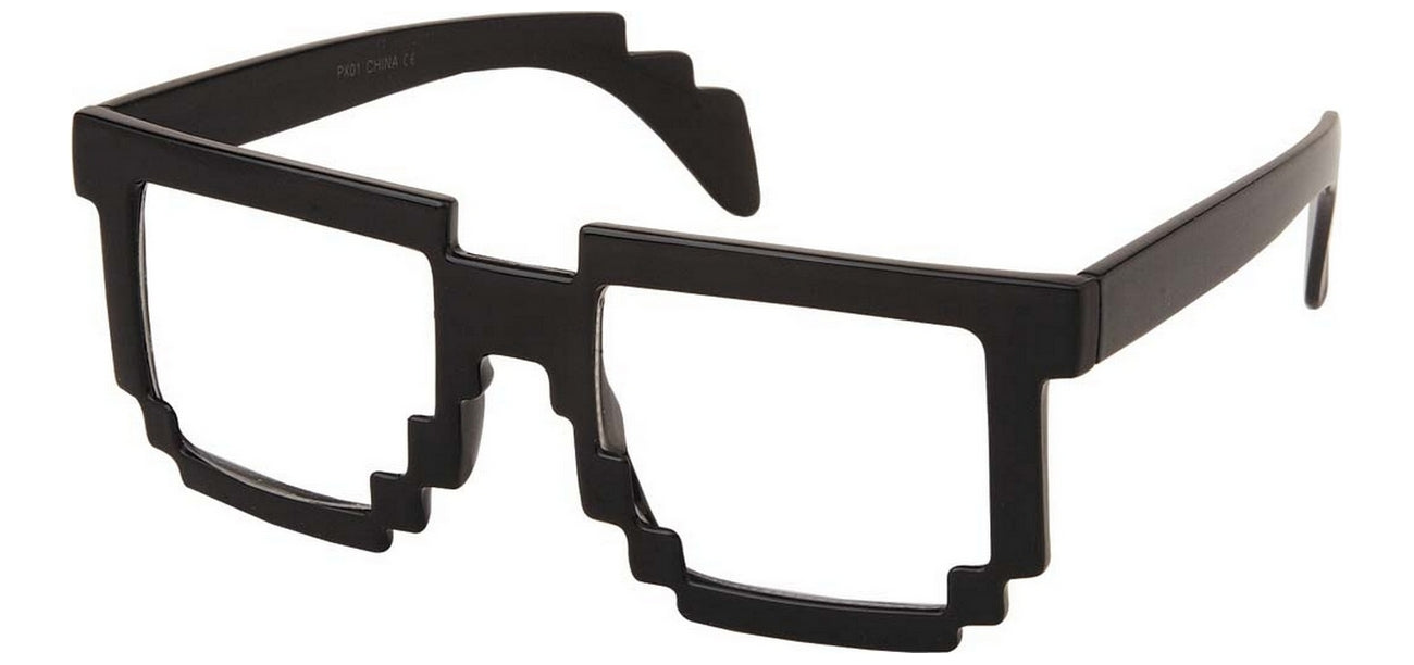 NERD EYEWEAR PX01-BKCL UNISEX PIXILATED GLASSES