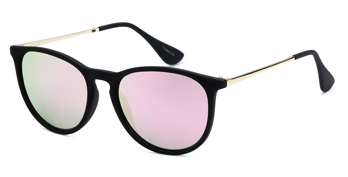 American Classic Women Sunglasses Color Mirror Frame