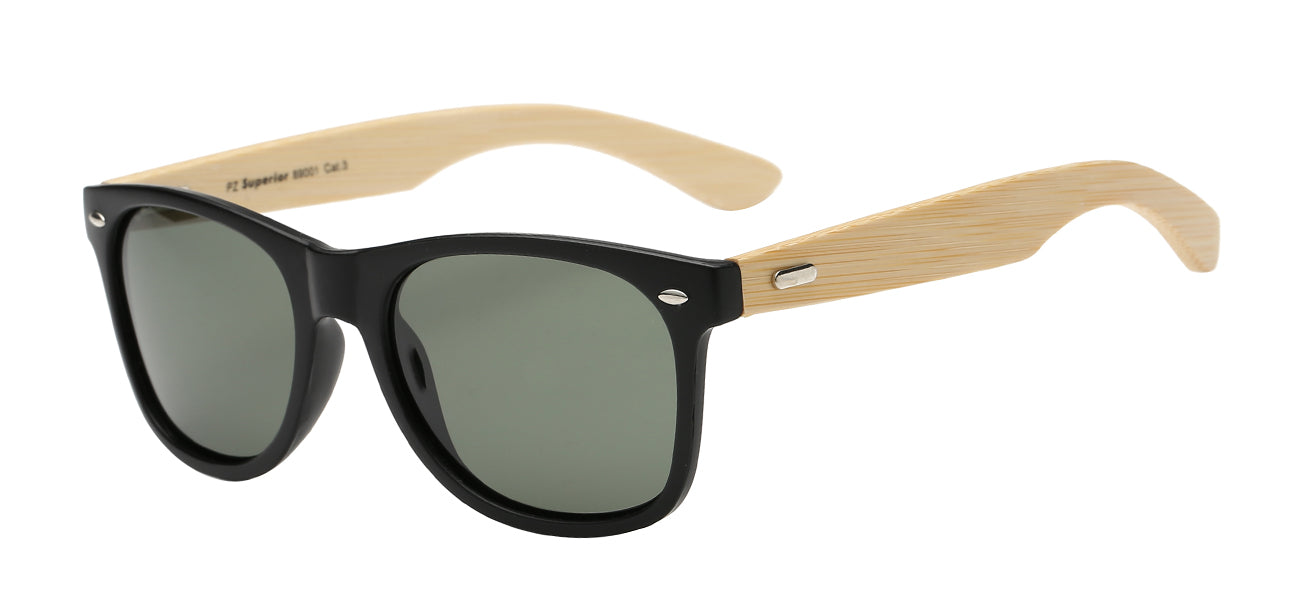 Classic Bamboo Unisex Sunglasses