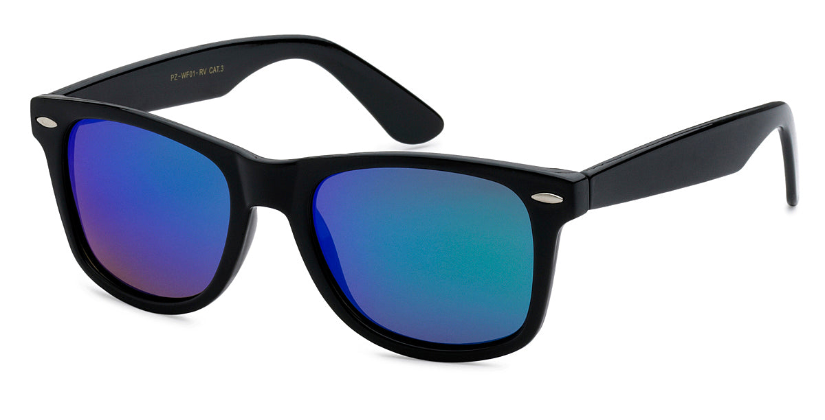 RETRO REWIND POLARIZED MIRRORED LENS SUNGLASSES