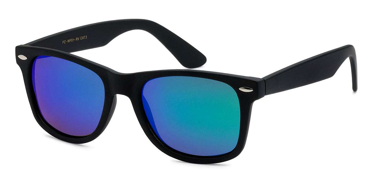 RETRO REWIND POLARIZED MIRRORED LENS SUNGLASSES