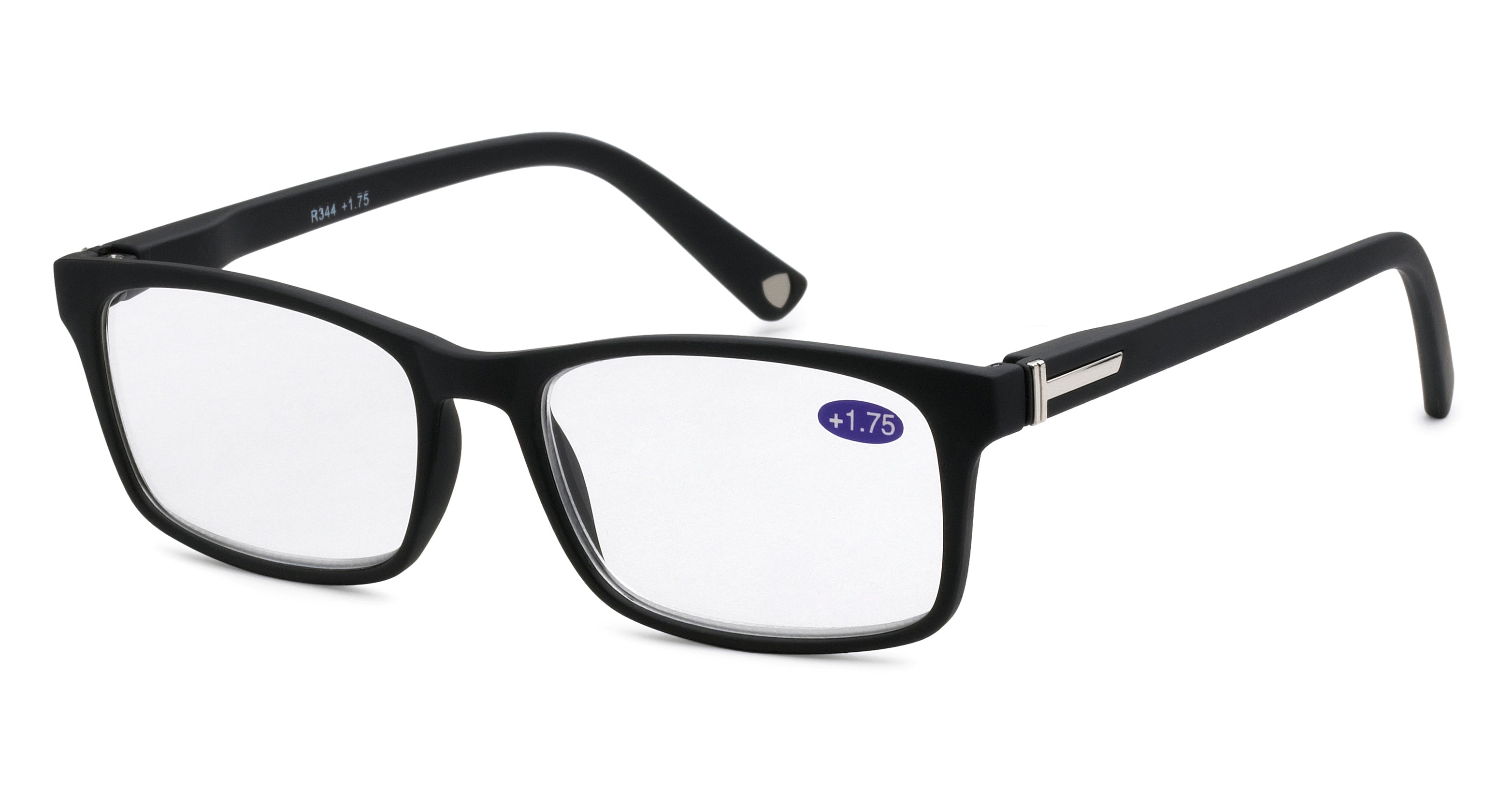 Square Frame Spring Hinge Reading Glasses