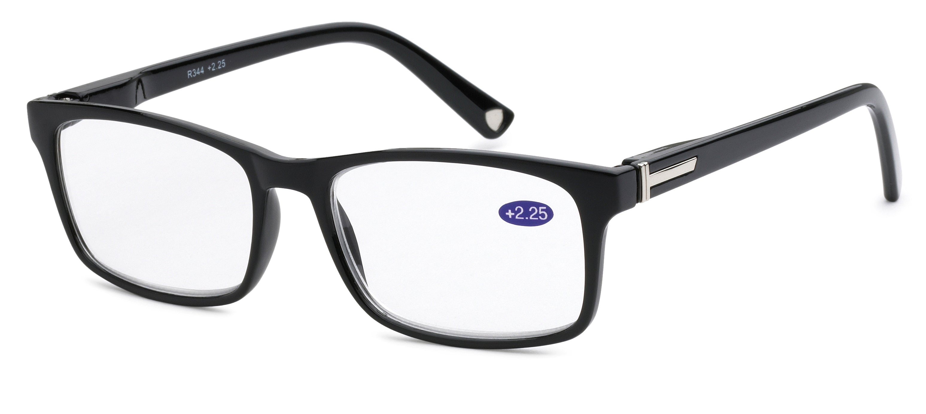 Square Frame Spring Hinge Reading Glasses