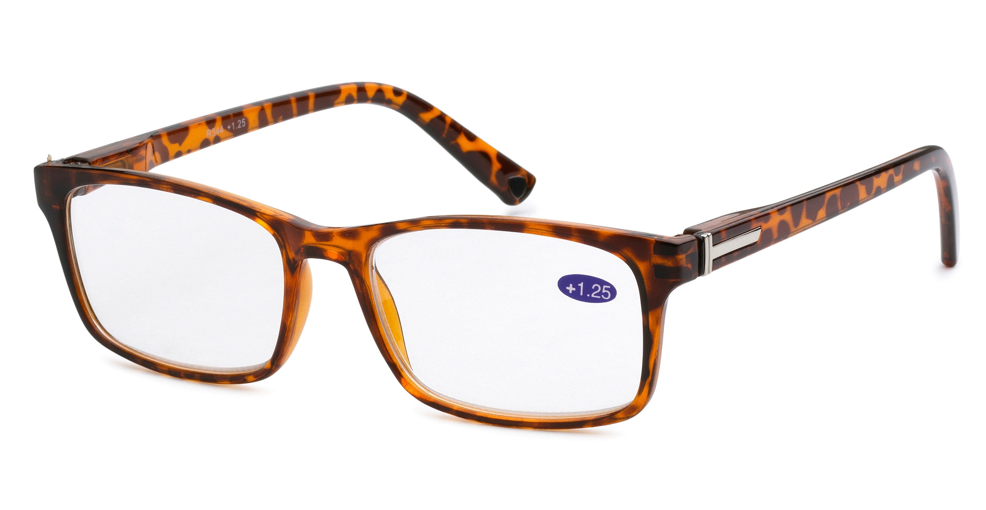 Square Frame Spring Hinge Reading Glasses