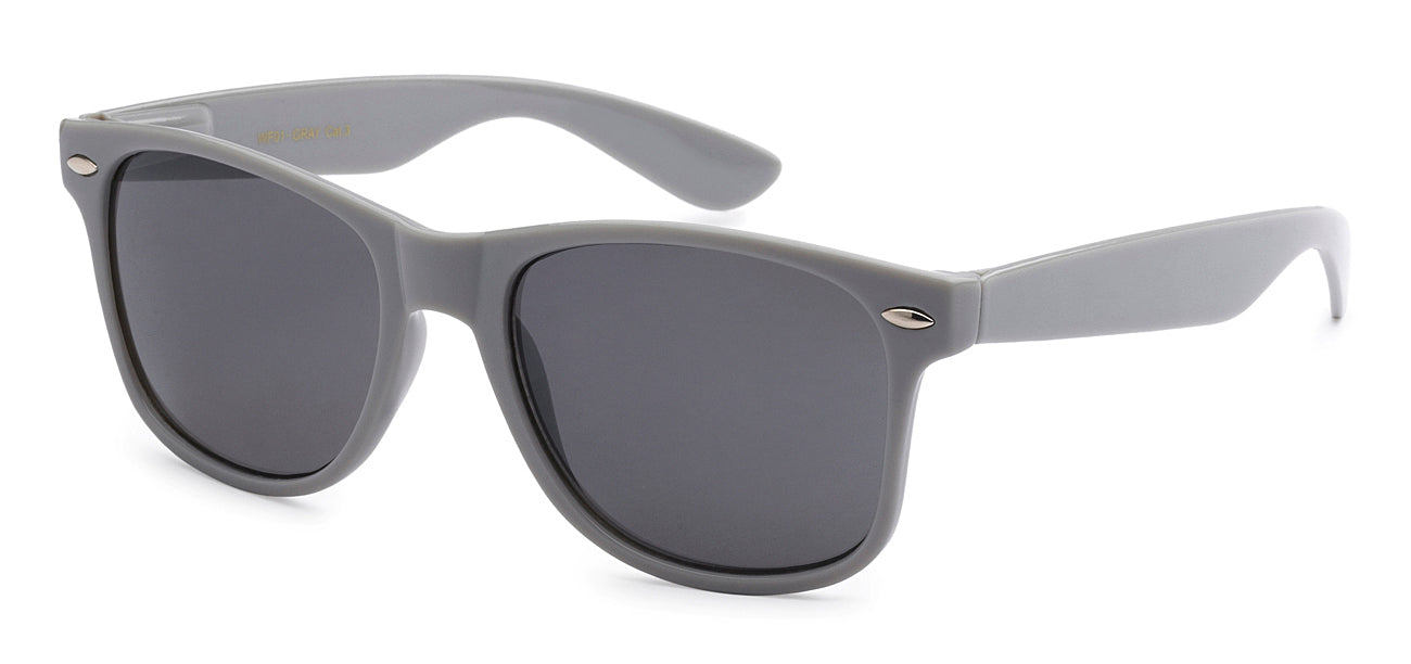 RETRO REWIND WF01-GRAY UNISEX SUNGLASSES