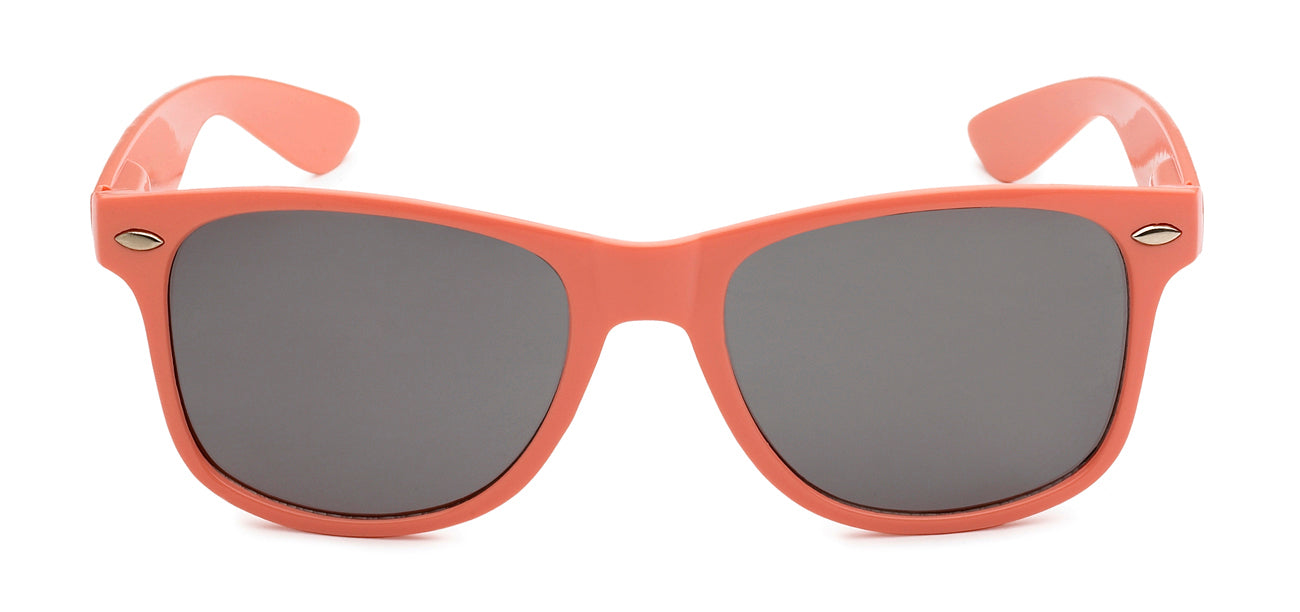 RETRO REWIND PEACH UNISEX SUNGLASSES